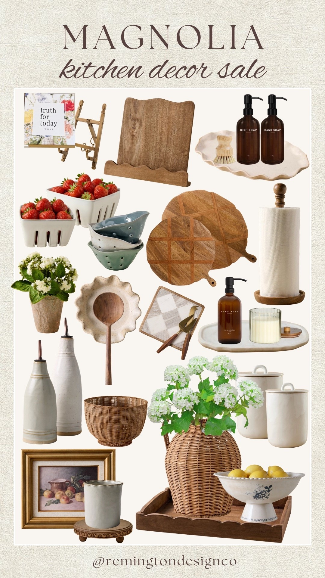 Magnolia kitchen decor sale! 

Kitchen decor 
Home decor 
Kitchen styling 
Kitchen decor ideas 
Neutral kitchen decor 
Kitchen finds

#LTKSeasonal #LTKSaleAlert #LTKHome
