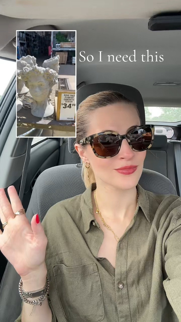 Anthro but planter but larger and only $35…yes please 

Planter | Anthro lookalike | Anthropologie lookable | Garden decor | patio decor | porch decor 

#LTKdayinmylife #LTKHome #LTKstorytime