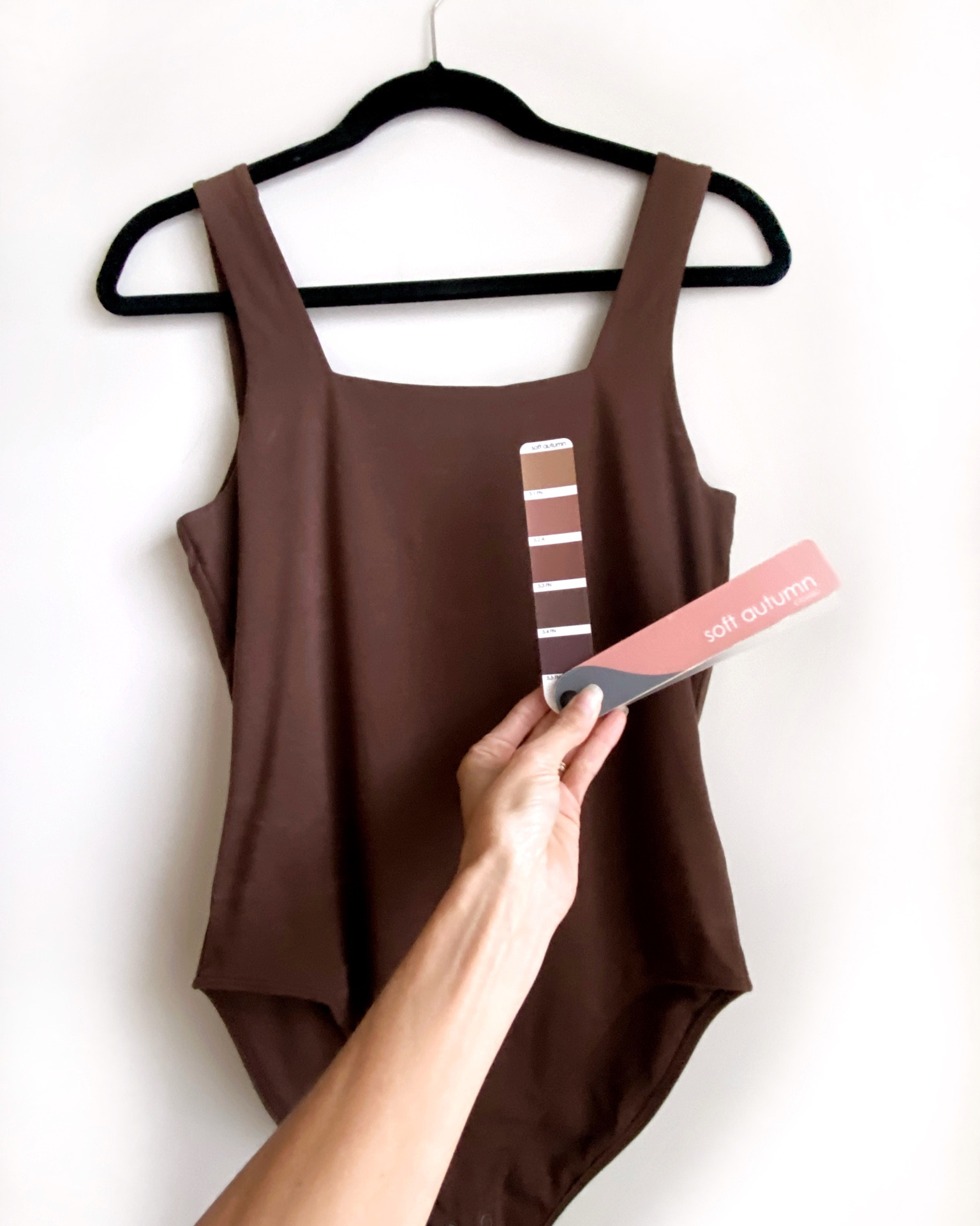 TCI #softautumn This bodysuit color is similar to 5.4FN - 5.5FN on the color fan. Perfect under fall layers, such as a jean jacket, cardigan, flannel, button-down shirt, or shacket. #tcisoftautumn client

#LTKfindsunder50 #LTKSeasonal