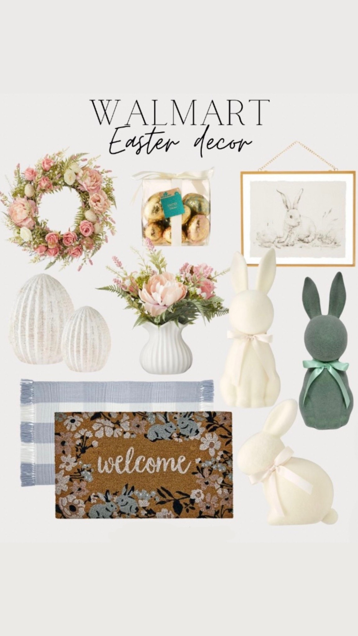 Walmart Easter home decor 🐰

#LTKHome #LTKFindsUnder50 #LTKSeasonal