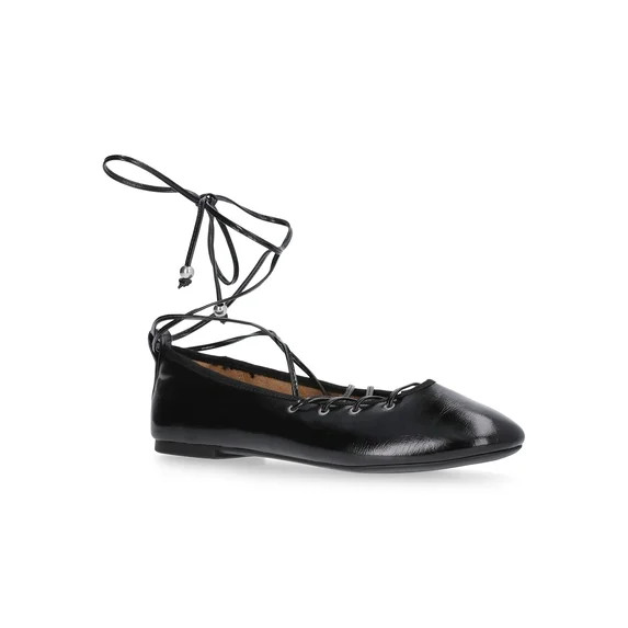No Boundaries Corset Ballet Flats, Women's | Walmart (US)