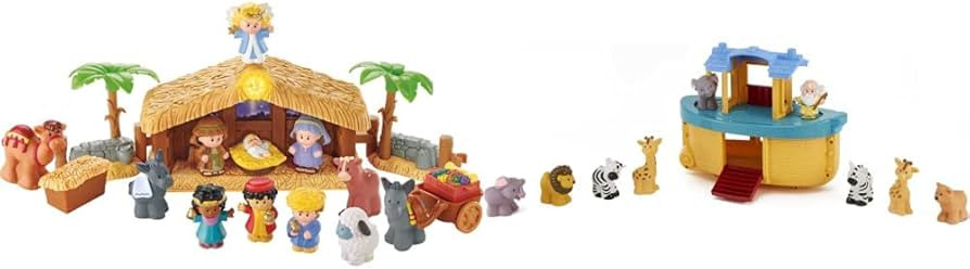 Fisher-Price Little People Noah's Ark & Little People A Christmas Story | Amazon (US)