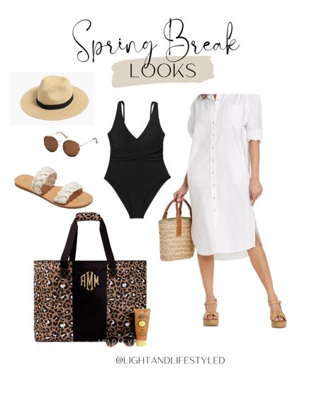 Spring break Ready // Target shirt dress swimsuit, and sandals // Marleylilly bag 

#LTKunder100 #LTKtravel #LTKstyletip