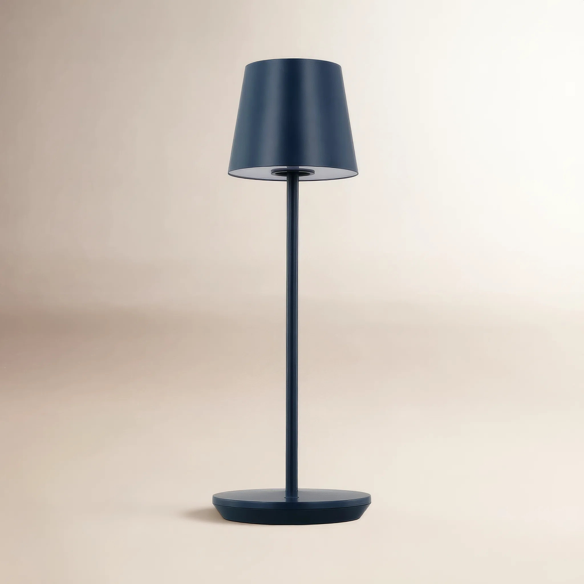 Rukija 1-Light Modern Rechargeable Table Lamp with Shade | Birch Lane