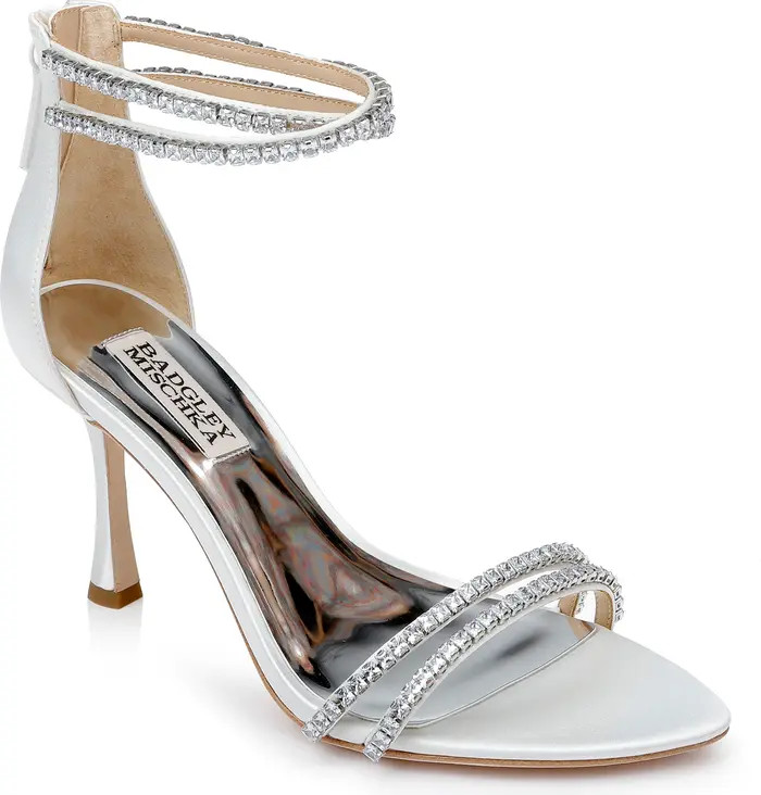 Badgley Mischka Collection Logan Ankle Strap Sandal (Women) | Nordstrom | Nordstrom