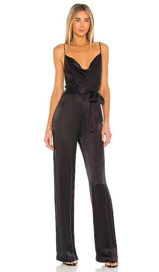 Rocio Spring Jumpsuit in Black | Revolve Clothing (Global)