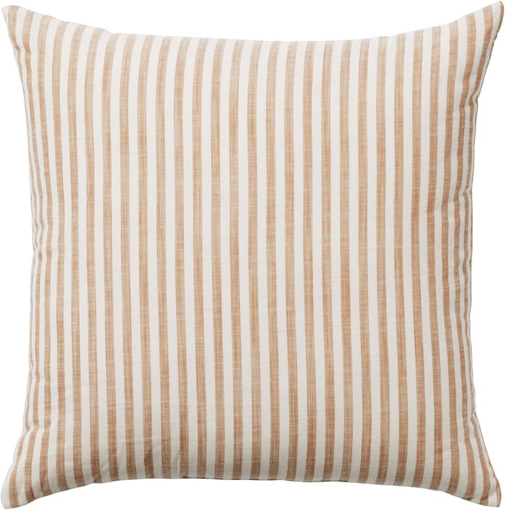 Nate Home by Nate Berkus Painted Stripe Decorative Pillow from mDesign - Soft, Modern Throw Pillo... | Amazon (US)
