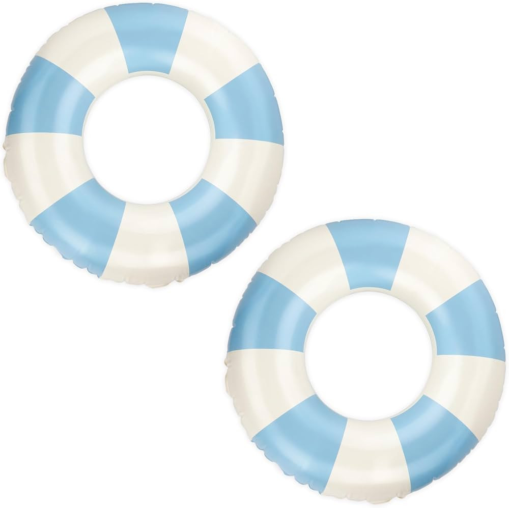 Pool Tubes, Inner Tubes for Pool, Round Intertubes Pool Floating Tubes Swim Pool Rings Floaties T... | Amazon (US)