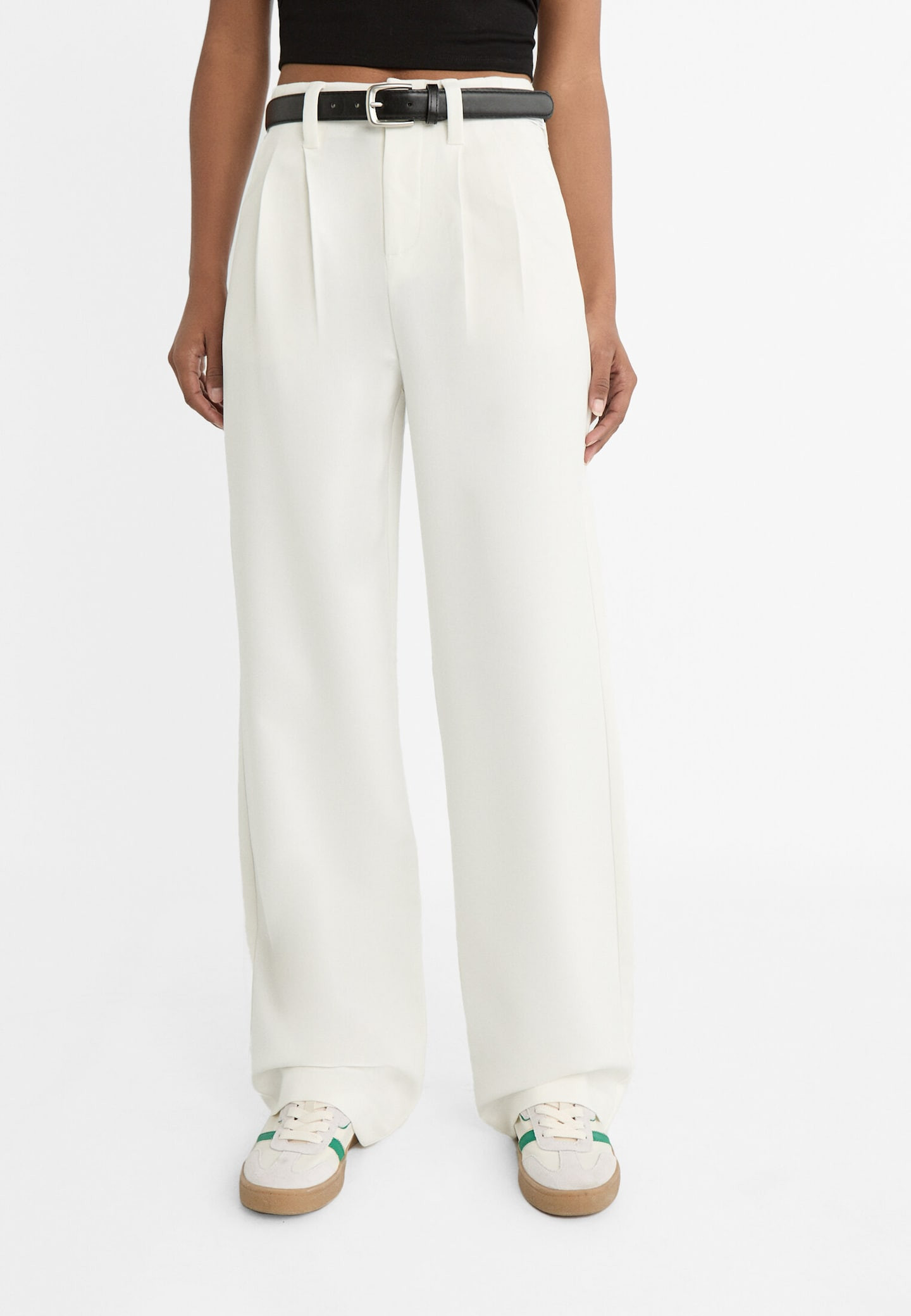 Pantaloni eleganti cintura | Stradivarius (IT)