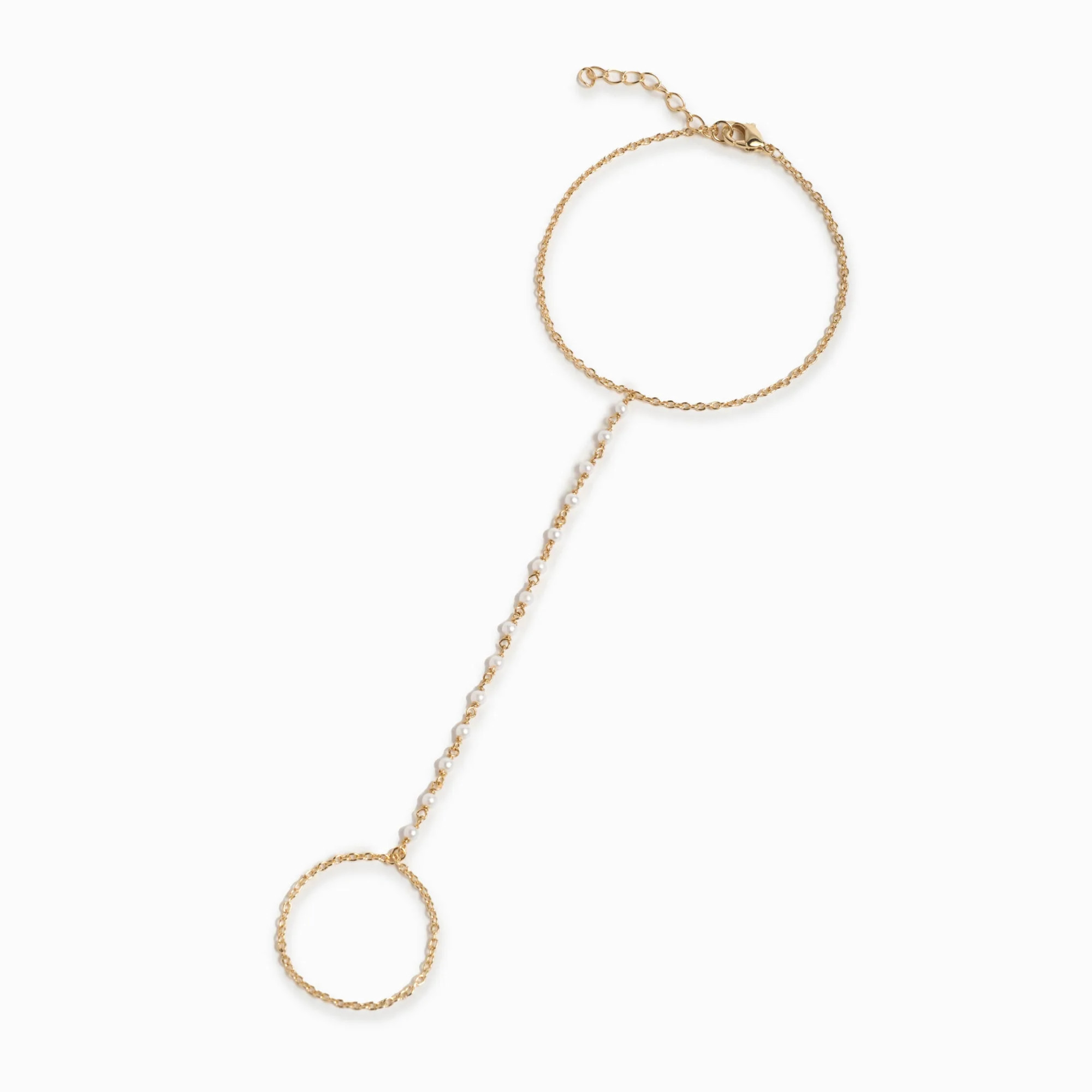 Pearl Hand Chain | Electric Picks Jewelry