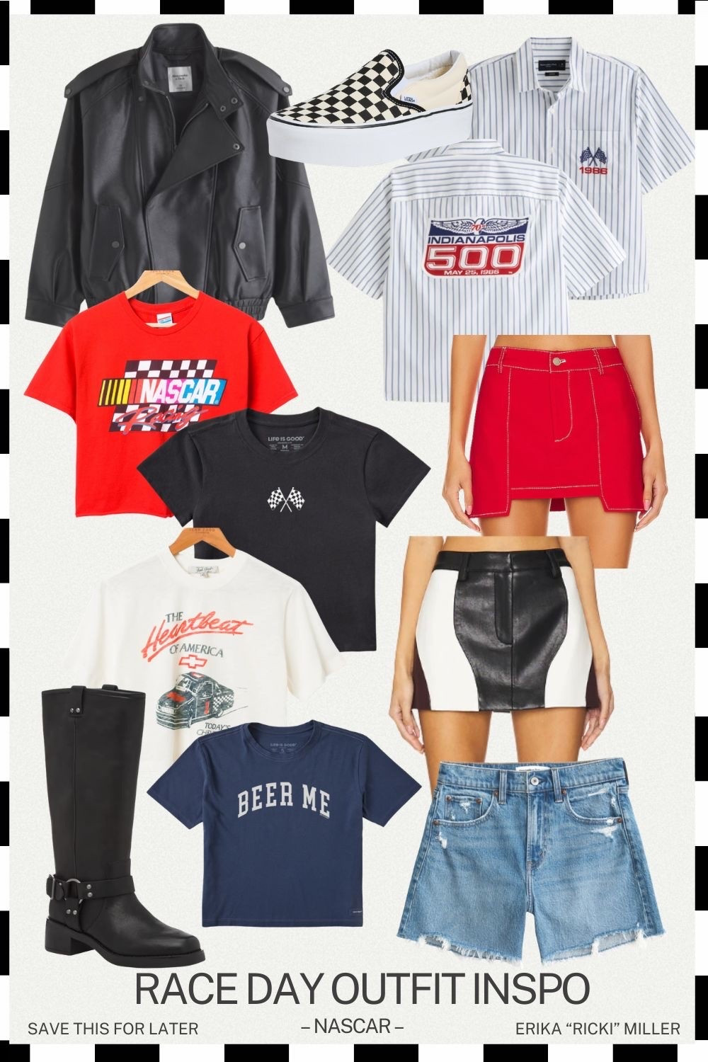 NASCAR race day outfit ideas! Formula 1 racing, Indy 500 race outfit inspo

#LTKgrwm #LTKootd