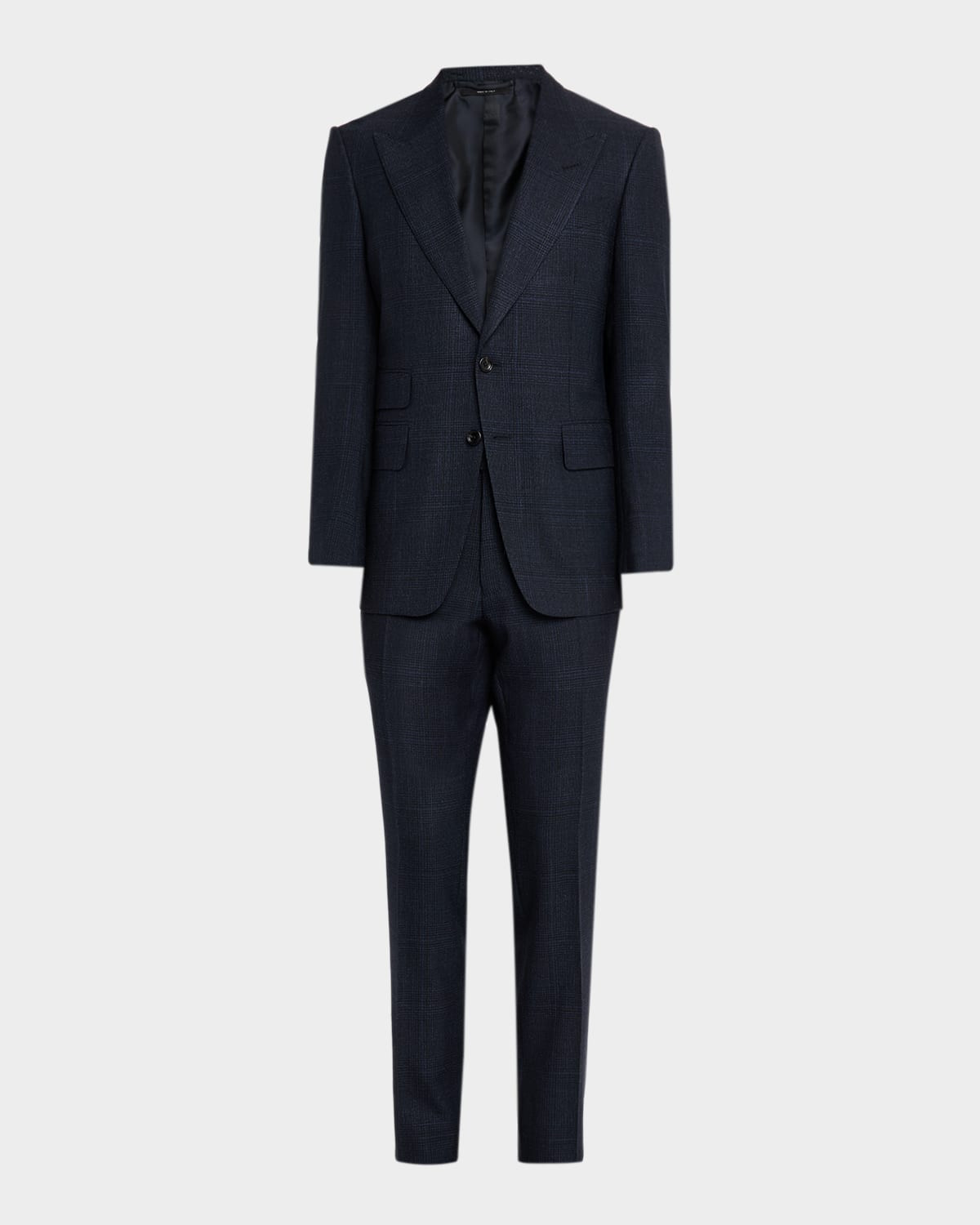 Men & apos;s Check Single-Breasted Suit | Neiman Marcus