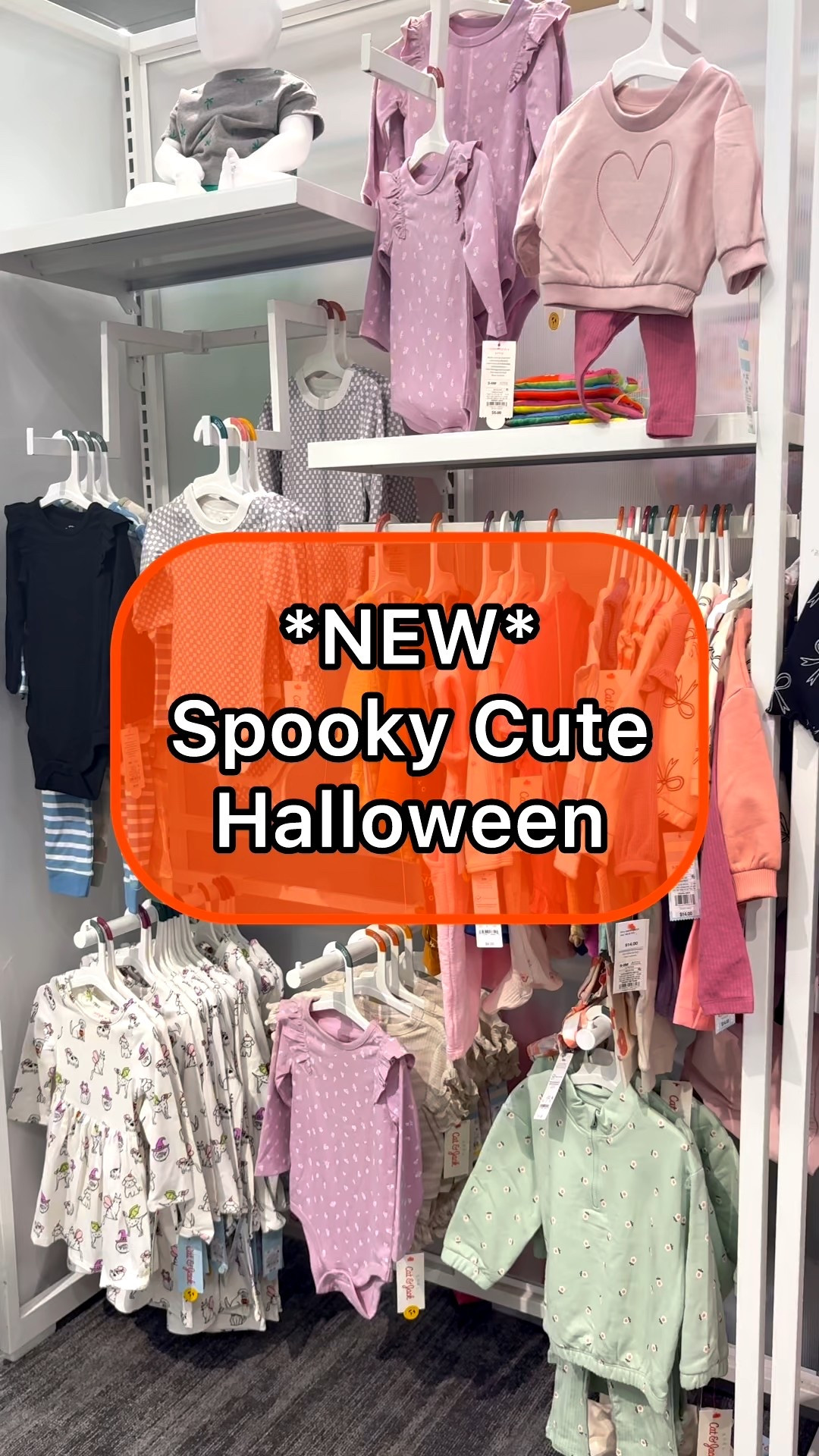 🖤👻 NEW at Target! Spooky and cute Halloween styles just dropped for babies and toddlers! 🎃✨

From tiny ghost onesies to pumpkin patch-perfect outfits, your little boo will be the cutest creep on the block. 🧡🕷️

Sizes for baby & toddler — but hurry, these won’t haunt the shelves for long!

🛒 Find them in-store or online @target
#TargetStyle #HalloweenKids #SpookyCute #ToddlerStyle #BabyOOTD #TargetFinds #Halloween2025 #LittleBoo #TargetKids #FallFashion #MomLife
