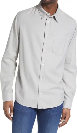 FRAME Brushed Flannel Button-Up Shirt | Nordstrom | Nordstrom
