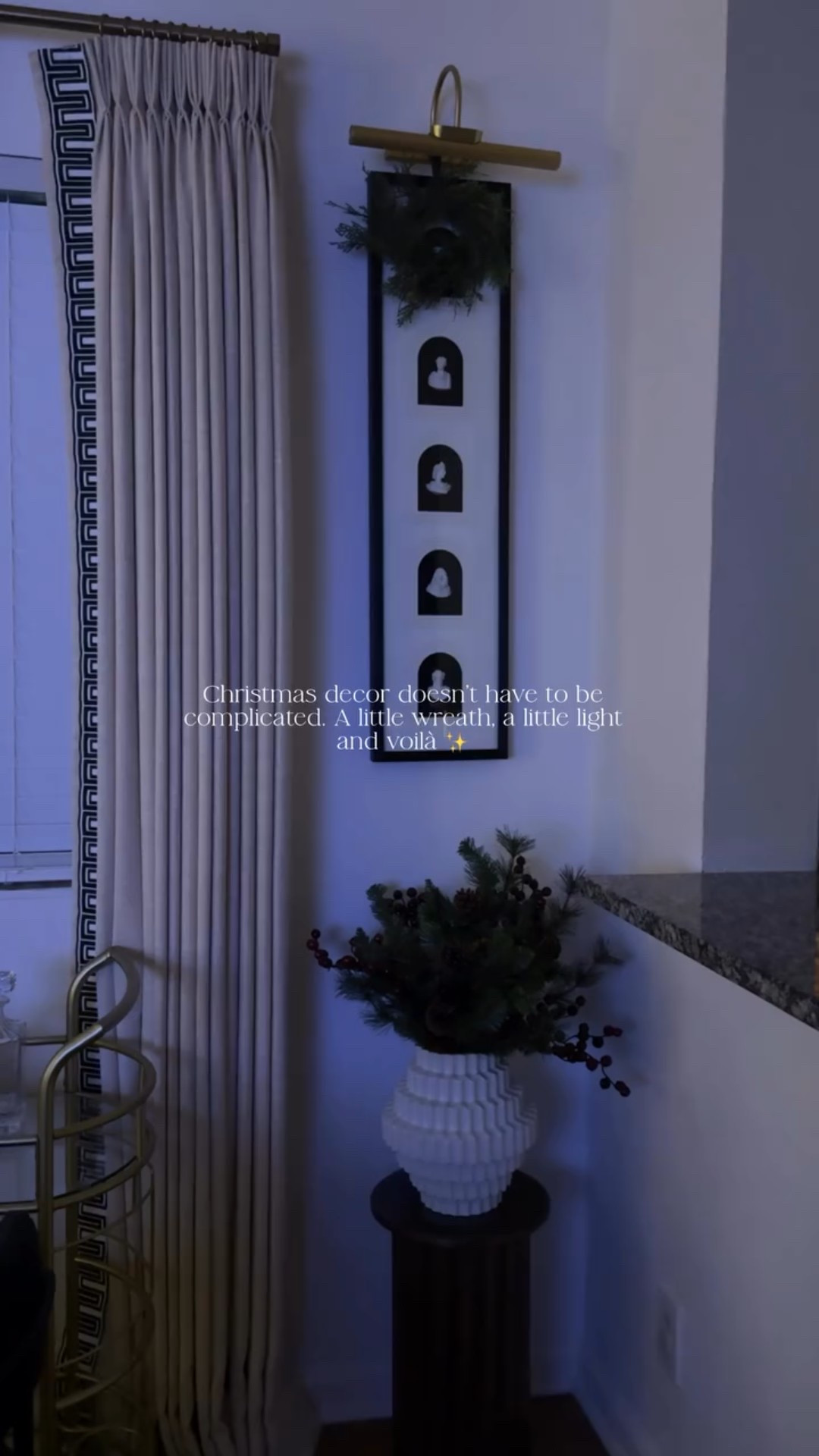 The simplest touches always make the biggest difference ✨

#christmasdecor #christmasmagic #holidayhome ♥️

#LTKFindsUnder50 #LTKHome #LTKHoliday