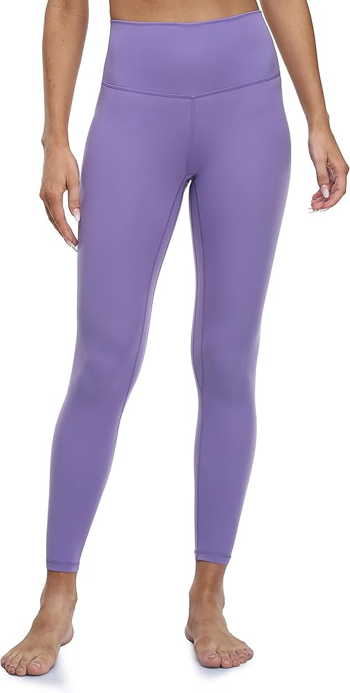 YUNOGA Women's Ultra Soft High Waisted Seamless Leggings Tummy Control Yoga Pants | Amazon (US)