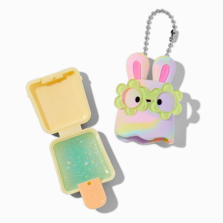 Pucker Pops® Daisy Glasses Bunny Lip Gloss - Blue Raspberry | Claire's (UK)