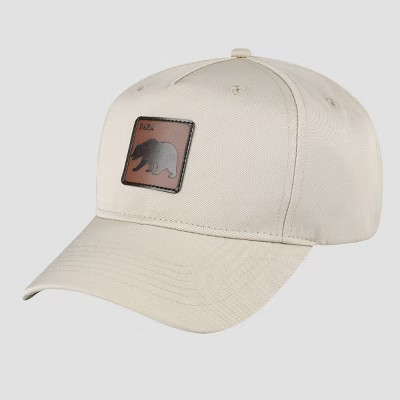 Wemco Men's Papa Bear Print Cotton Baseball Hat - Beige | Target