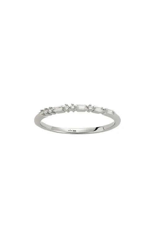 MADE BY MARY ILY Morse Code Ring in Silver at Nordstrom, Size 5 | Nordstrom