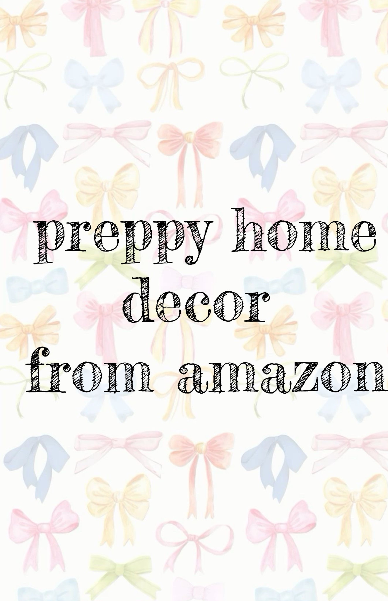 Preppy home decor from Amazon

#LTKStyleTip #LTKSummerEdit #LTKHome