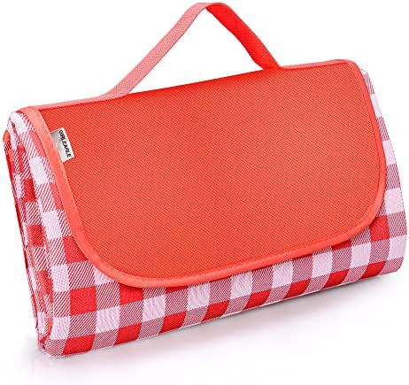 GIRLEARLE 80x60 Extra Large Family Picnic & Outdoor Beach Blanket, Portable Foldable Picnic Blankets | Amazon (US)