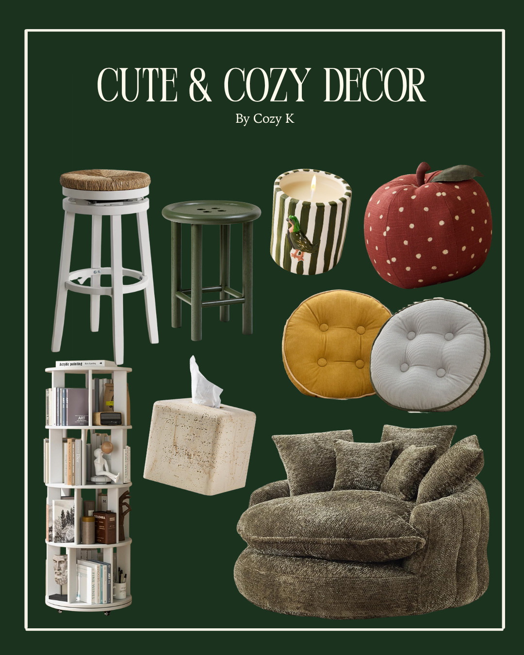 new cute & cozy decor finds 🍎🤎 

 #LTKHome