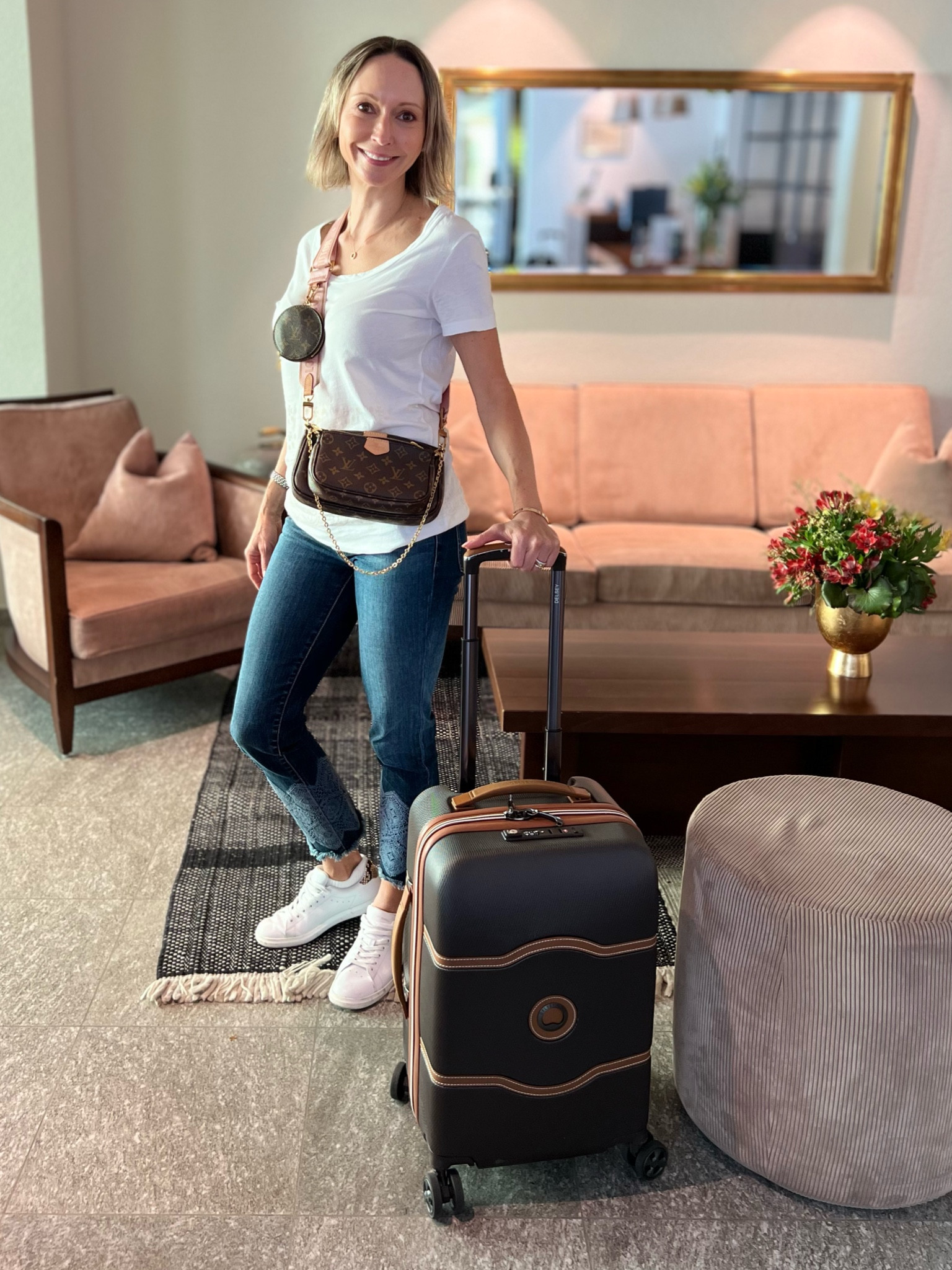 Europe Travel 🧳 Tips: 19” DELSEY carry-on suitcase & Cross Body Louis Vuitton Multi Pochette

#LTKtravel #LTKeurope #LTKitbag