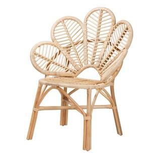 bali & pari Bianca Natural Rattan Accent Chair 226-13115-HD - The Home Depot | The Home Depot