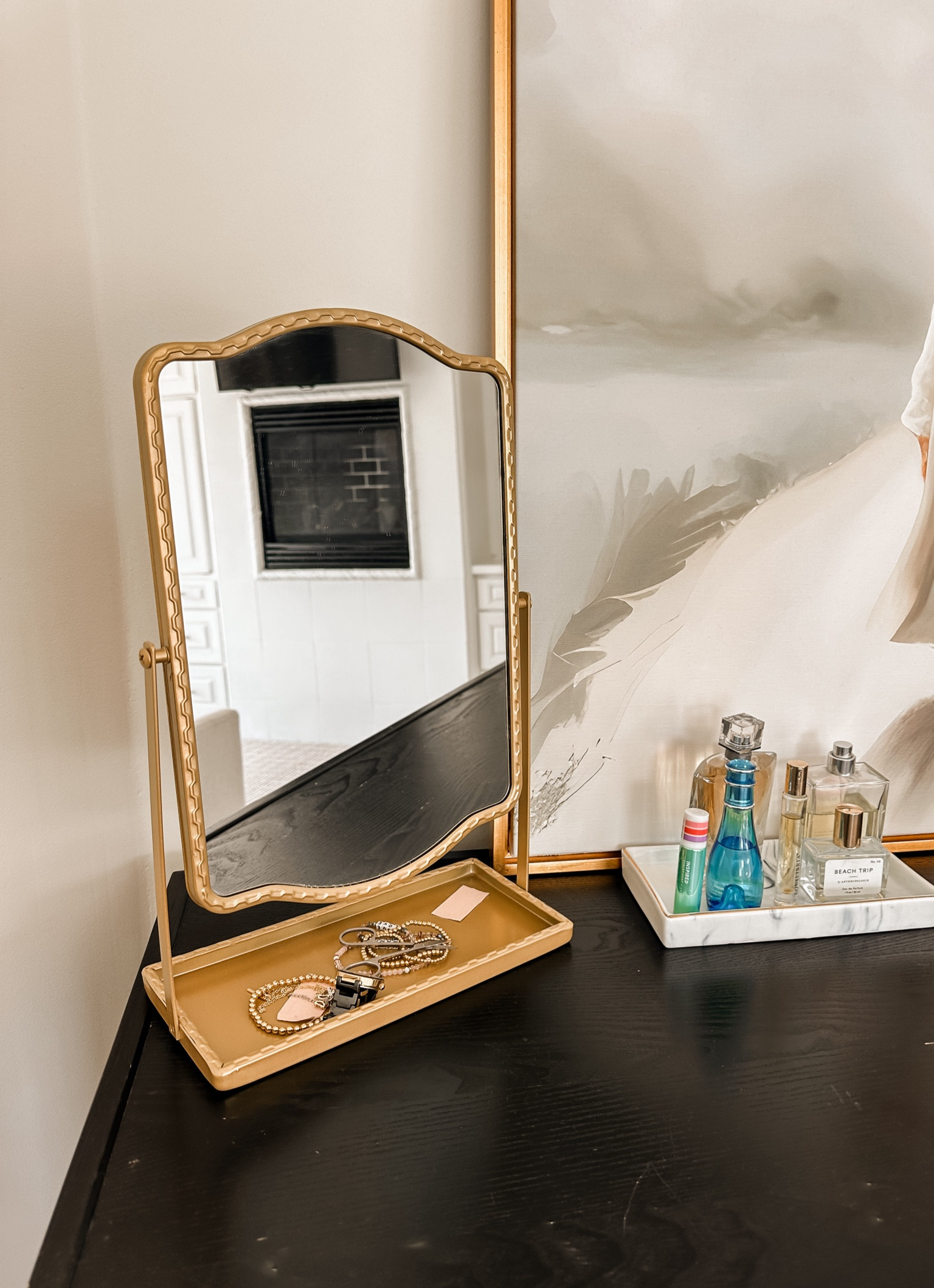 Love this $20 mirror from walmart ! 

#LTKFallSale #LTKSaleAlert #LTKHome