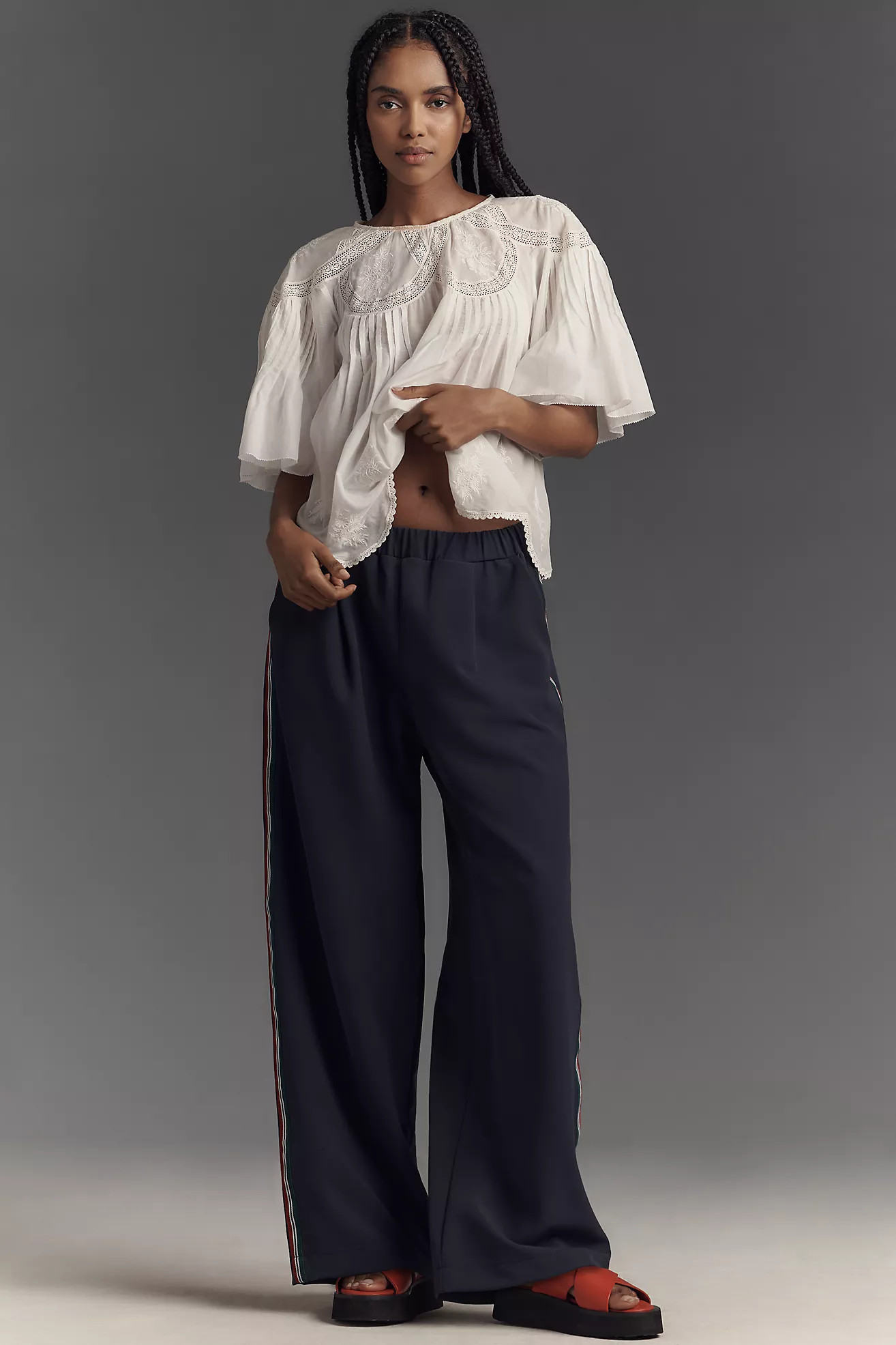 Maeve Pull-On Track Pants | Anthropologie (US)