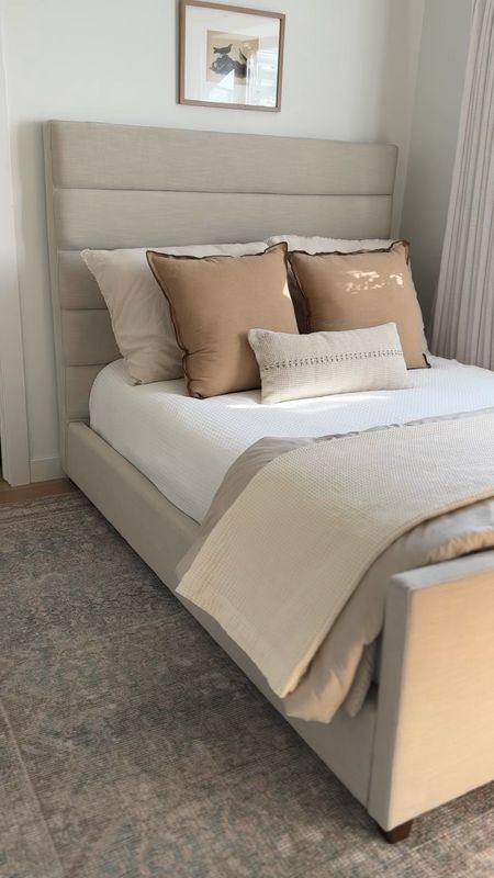 Linking Avery’s bed, area rug and bedding here! This bed is so beautiful in person and amazing quality. Teen room, teen bedroom, guest bedroomm

#LTKstyletip #LTKhome