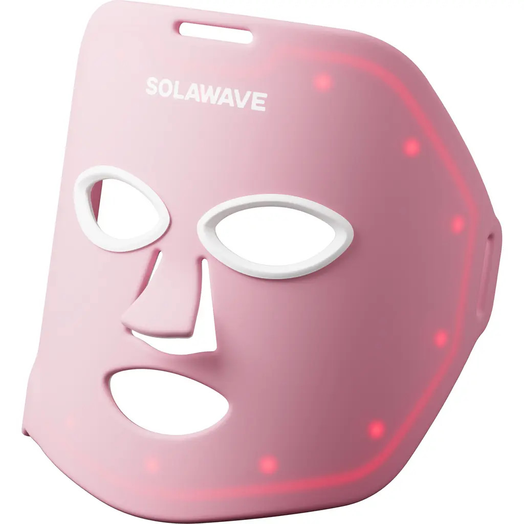 SolaWave Wrinkle Retreat Light Therapy Face Mask in Pink at Nordstrom | Nordstrom
