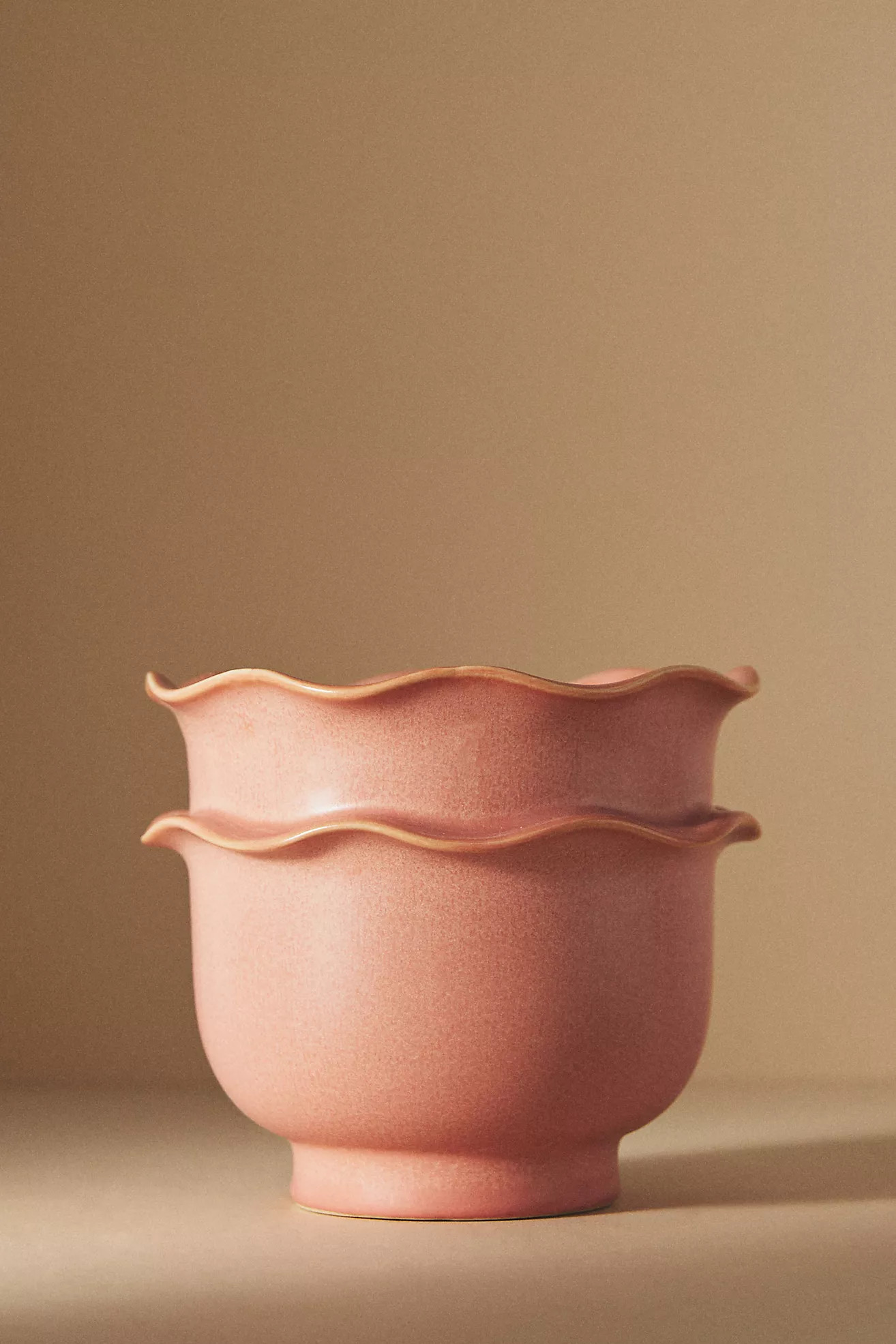 Scallop Ruffle Pot | Anthropologie (US)