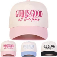 Unisex GOD IS GOOD ALL THE TIME Embroidery Baseball Caps Spring Autumn Outdoor Adjustable Casual Hats Sunscreen Hat Sports Cap | AliExpress (US)