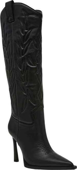 Steve Madden Women's Kinzee Stiletto Western Tall Dress Boots - Macy's | Macy's