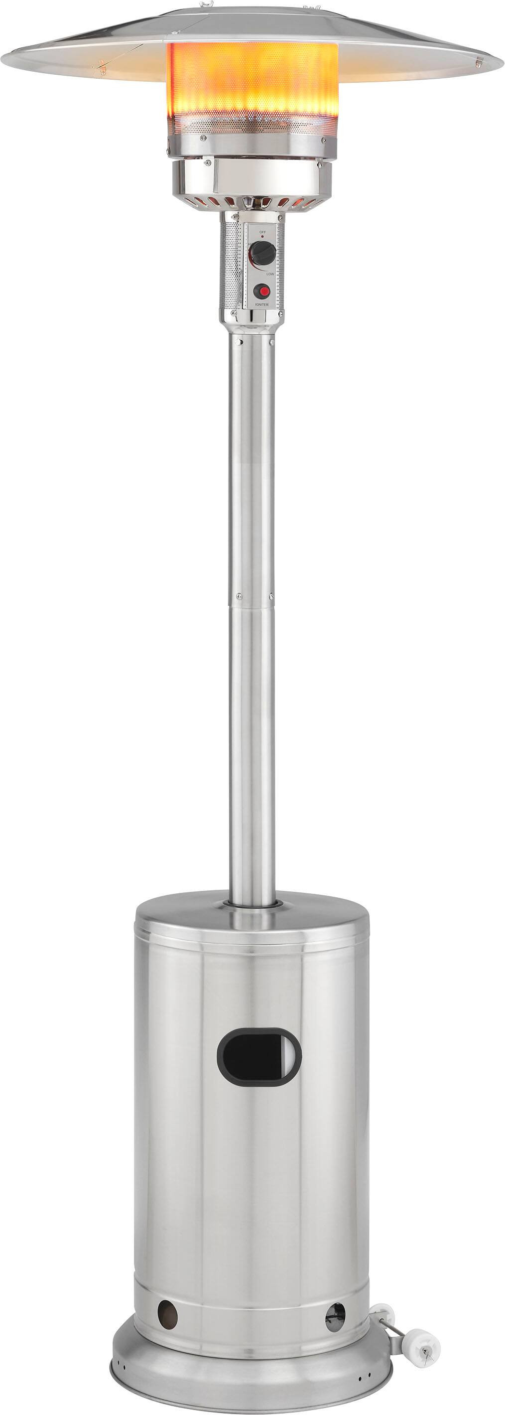 Insignia™ Standing Patio Heater Stainless Steel NS-PSH48SS3 - Best Buy | Best Buy U.S.
