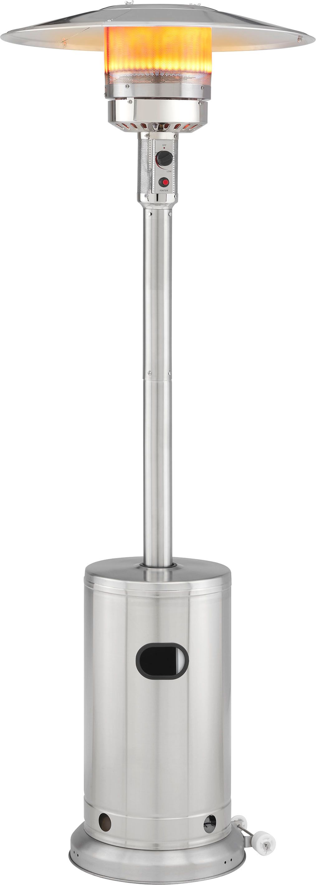 Insignia™ Standing Patio Heater Stainless Steel NS-PSH48SS3 - Best Buy | Best Buy U.S.