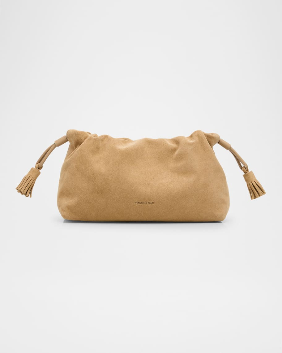 Stash Small Suede Shoulder Bag | Neiman Marcus