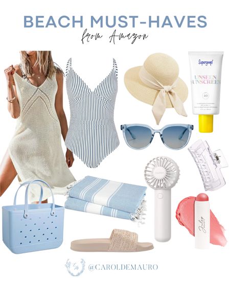 Grab this stylish one-piece swimsuit, a straw hat, coverups, and sandals from Amazon for your next beach or pool trip!
#swimessentials #summermusthaves #beautypicks #springfashion

#LTKSeasonal #LTKswim #LTKstyletip