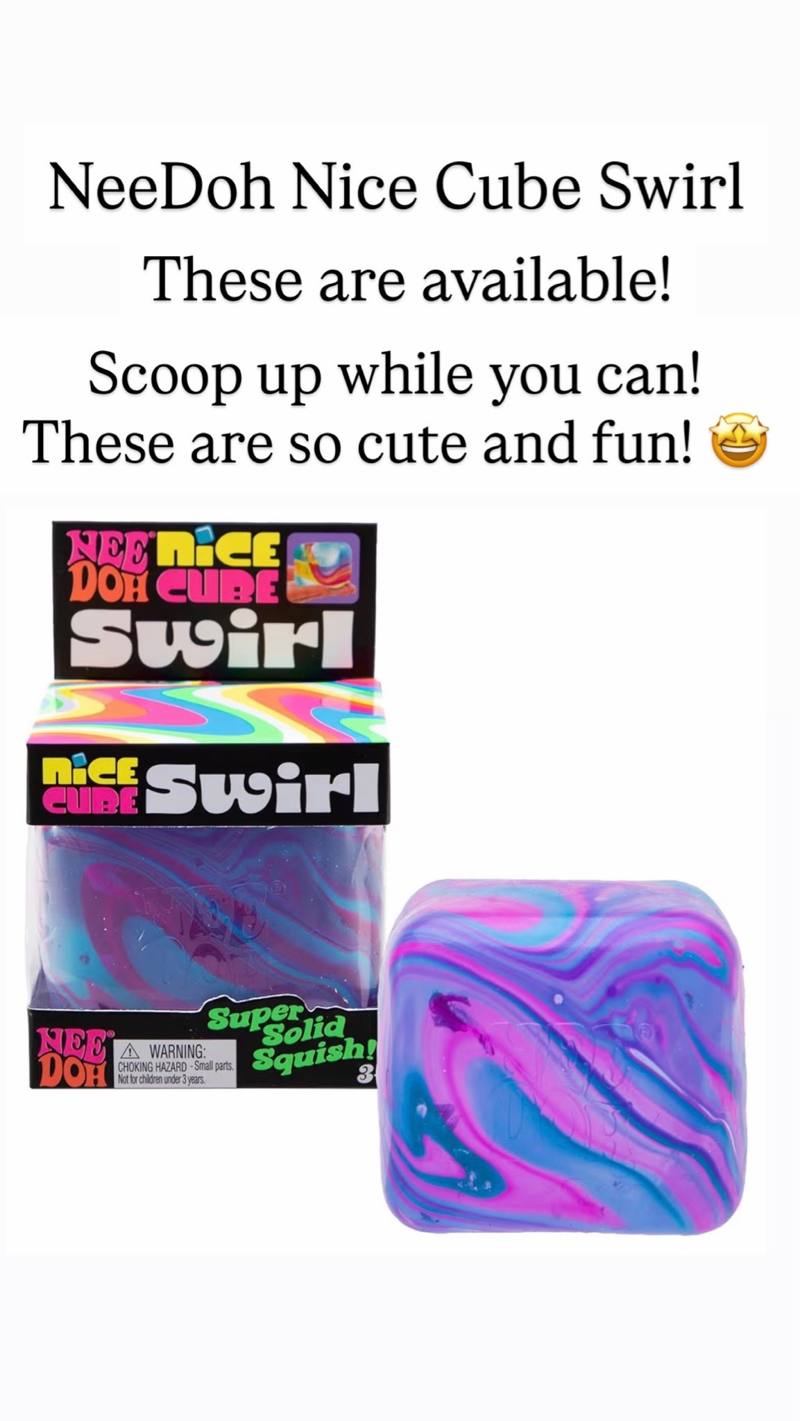 NeeDoh Nice Cube Swirl

#LTKKids