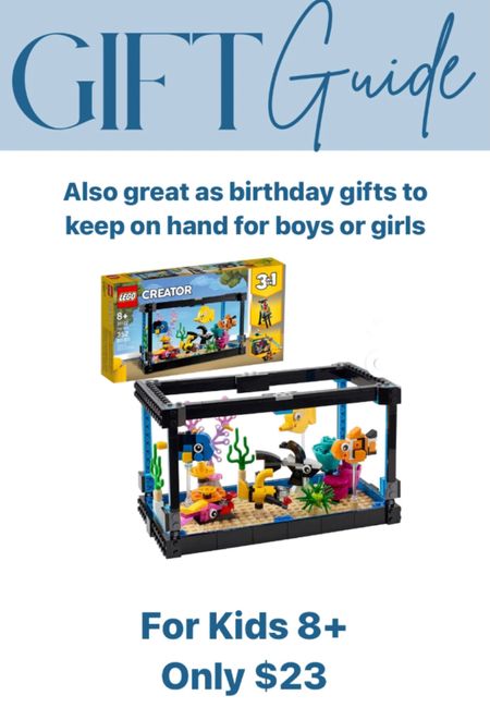 Gift guide for kids gifts for children gift for boys gift for girls legos creator 

#LTKGiftGuide #LTKunder50 #LTKkids