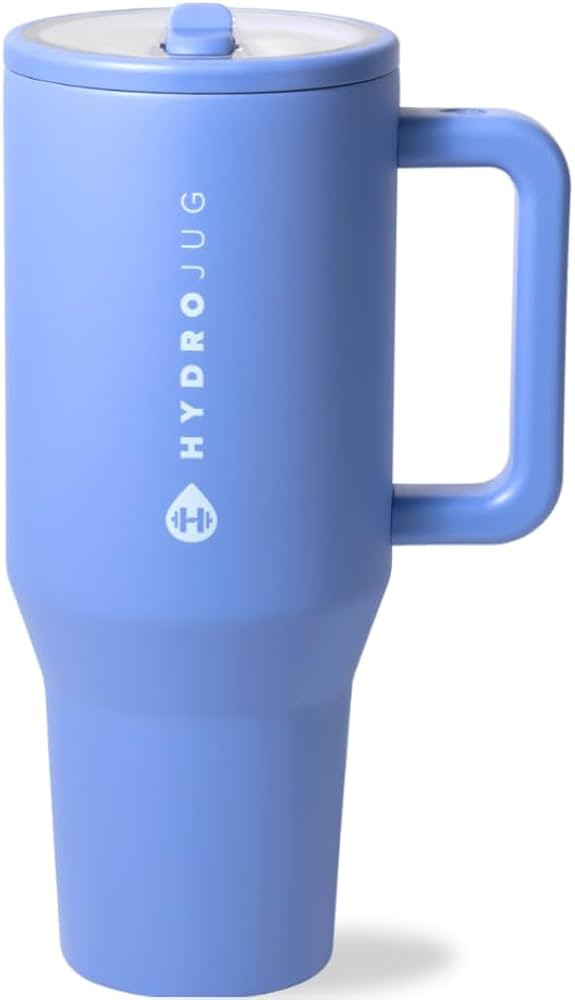 HydroJug Traveler - Modern 32 oz Tumbler with Handle & Simple Flip Straw - Car Cup Holder Friendl... | Amazon (US)