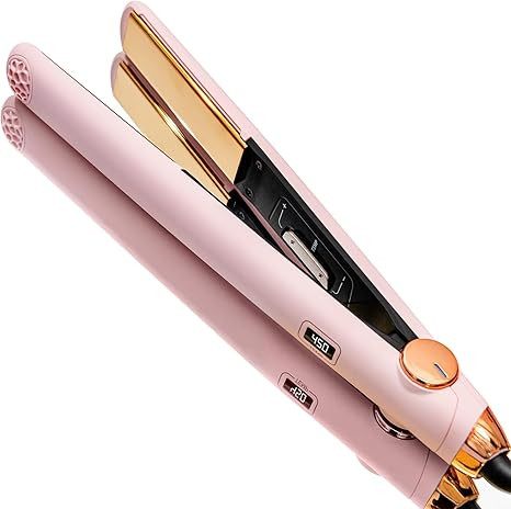 TYMO Flat Iron Hair Straightener and Curler 2 in 1 with 10s Fast Heating, 1 Inch Professional Tit... | Amazon (US)