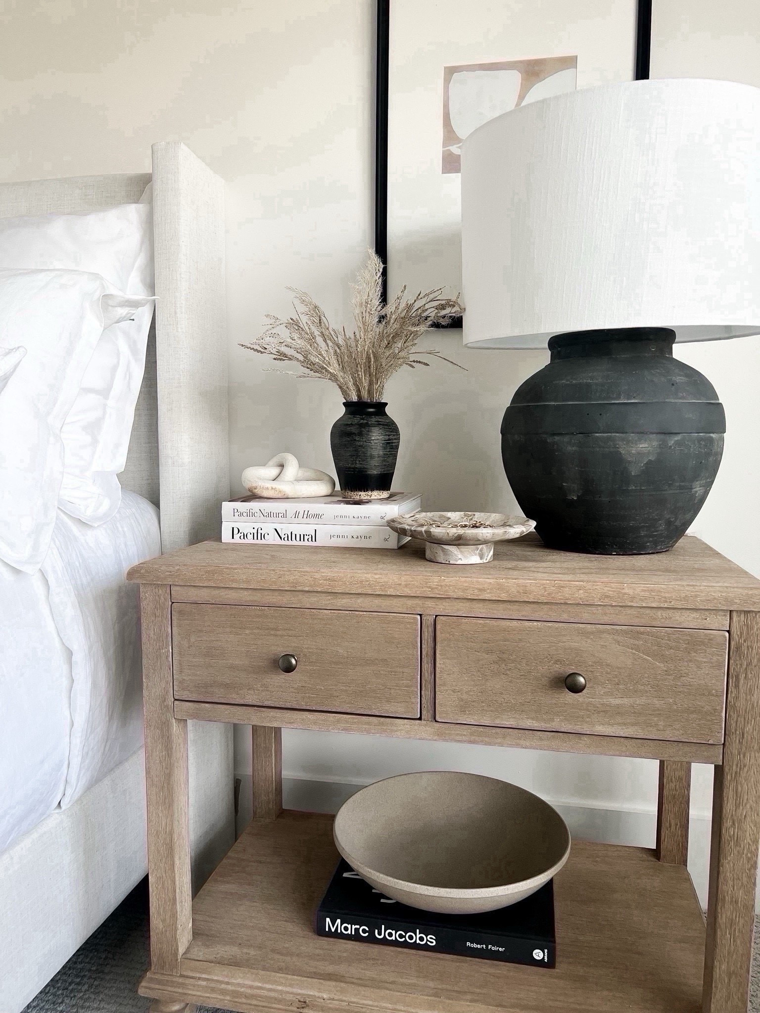 Nightstand styling, nightstand decor, neutral decor, white oak nightstand, pottery barn nightstand, bedroom decor, home 

#LTKHome

#LTKHome #LTKSaleAlert #LTKstorytime