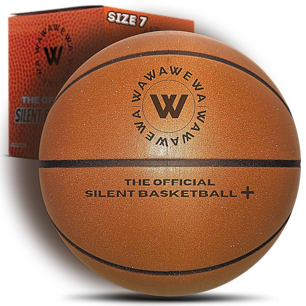 The Official Silent Basketball + (Size 7) – Uncompressed Indoor Basketball for Quiet Dribbling ... | Amazon (US)