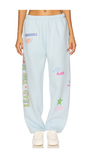 Angels All Around Sweatpant in Blue | Revolve Clothing (Global)