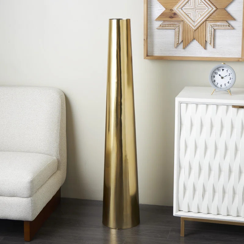 Tavistock Stainless Steel Floor Vase | Wayfair North America