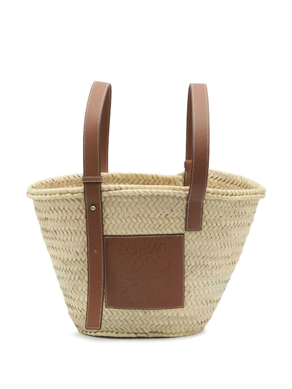 LOEWE logo-embossed tote bag - Neutrals | Farfetch Global