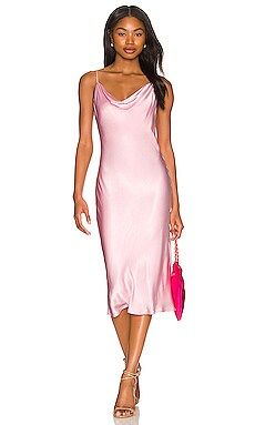 Bardot Slip Dress in Soft Pink from Revolve.com | Revolve Clothing (Global)