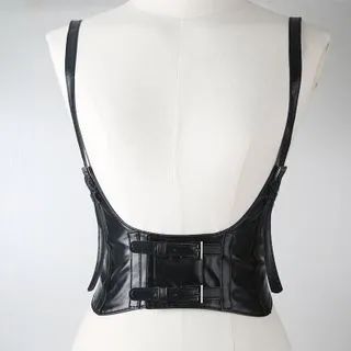 Faux Leather Suspender Corset Belt | YesStyle Global